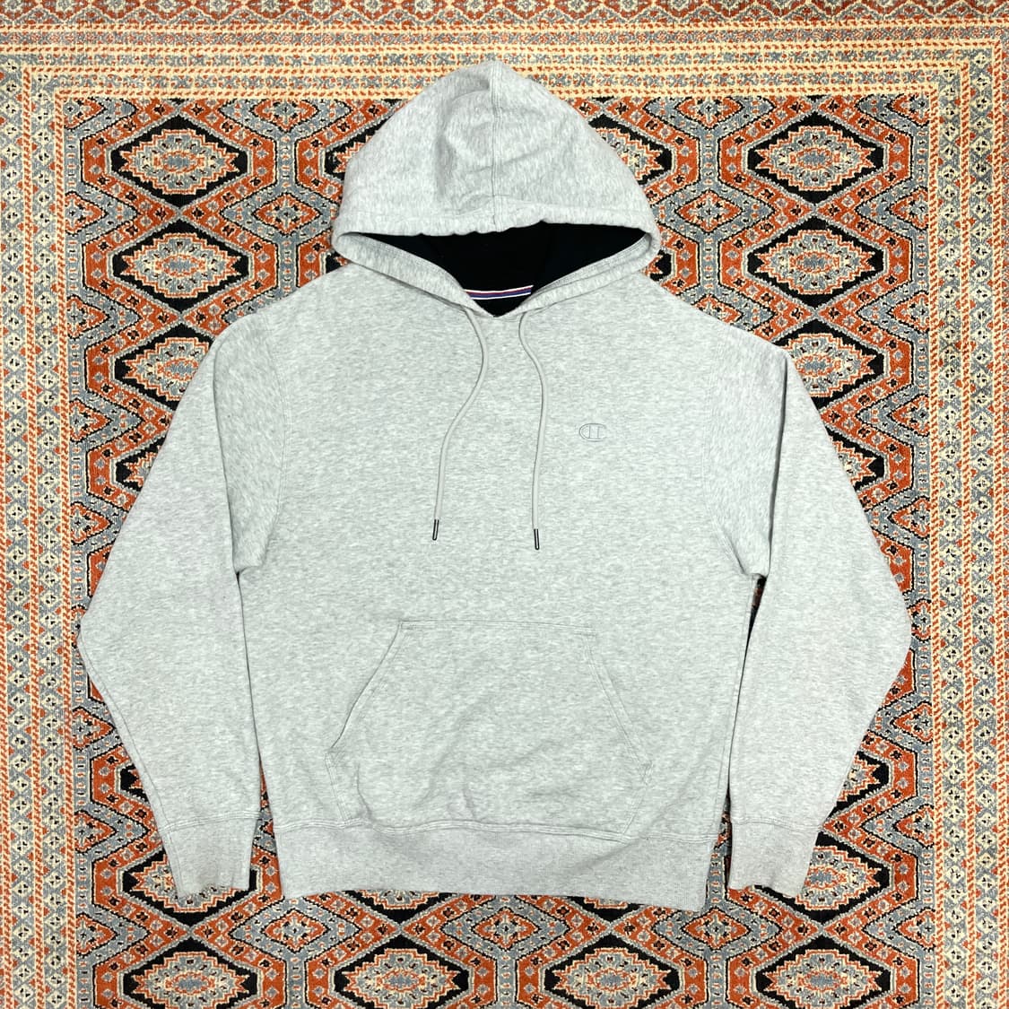 챔피온 그레이 기모 후드티셔츠 남성M 상품이미지1