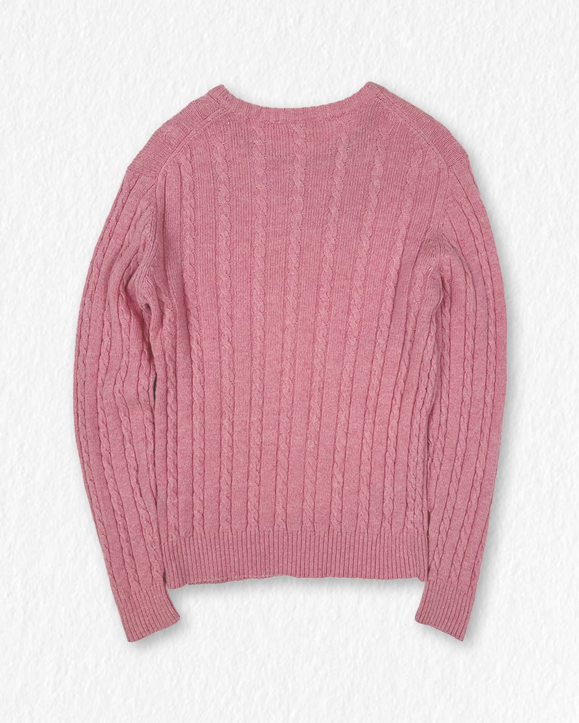 라코스테 핑크 케이블 니트 상품이미지2