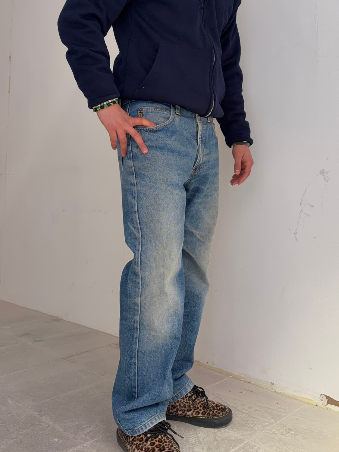 80-90’s Armani Jeans denim washed pants 상품이미지2