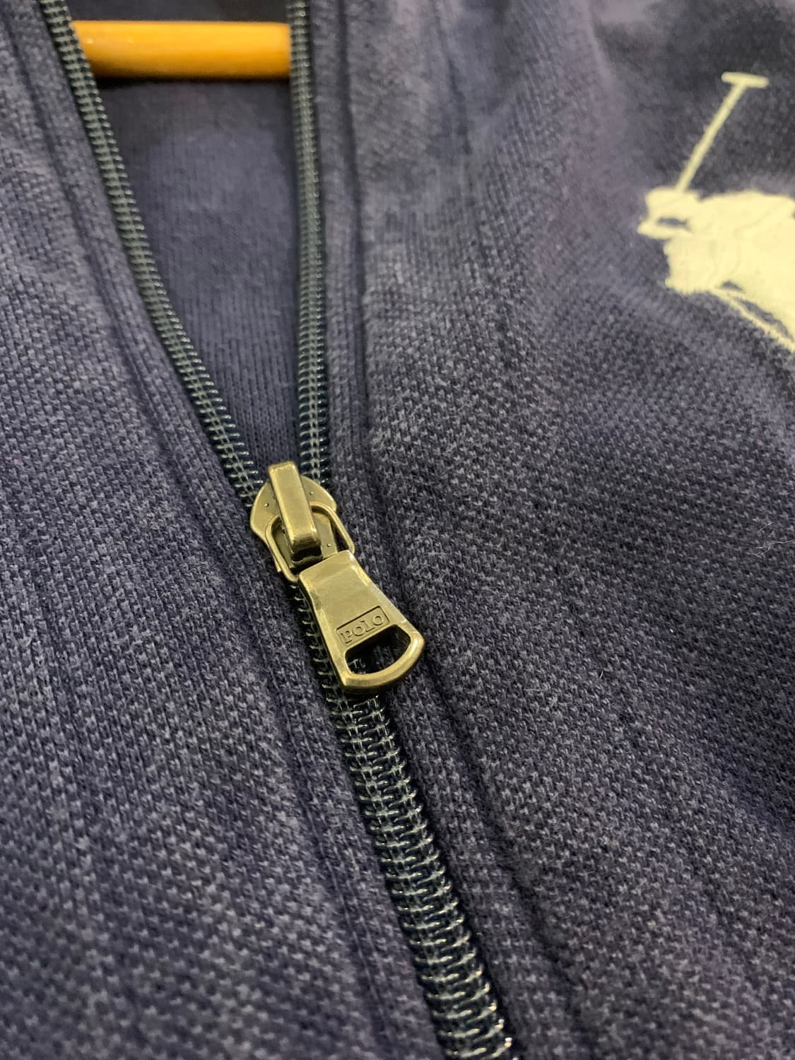 폴로 랄프로렌 네이비 집업 자켓 큰 포니 로고 L 상품이미지5