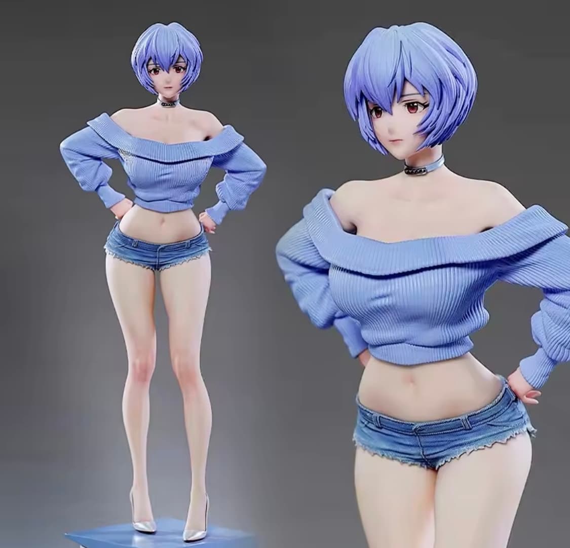 신세기 에반게리온 아야나미 레이 케쥬얼 피규어 상품이미지1