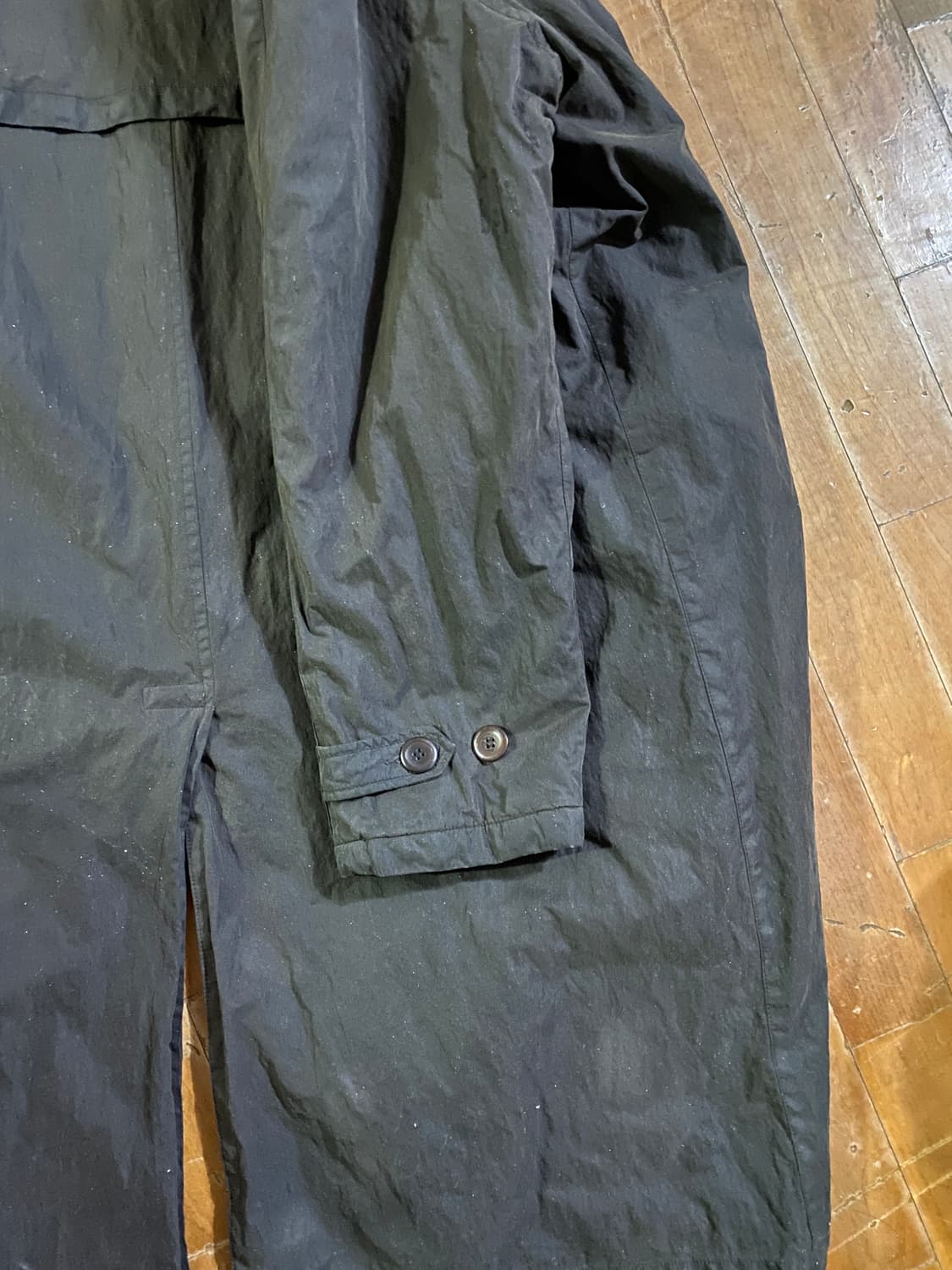 C.P. Company 남성 가먼트다잉 다크브라운 코트100 상품이미지9