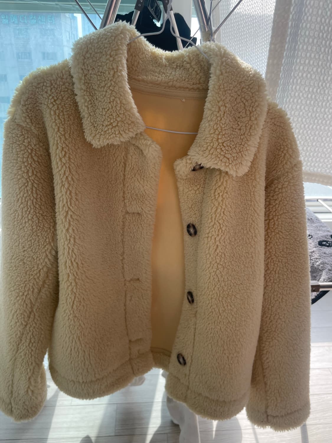 유니클로 보아 후리스 자켓 m  상품이미지3