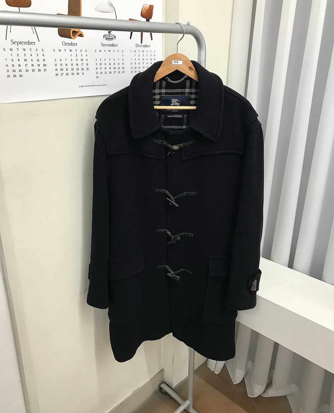 버버리 울 더플 코트 상품이미지1