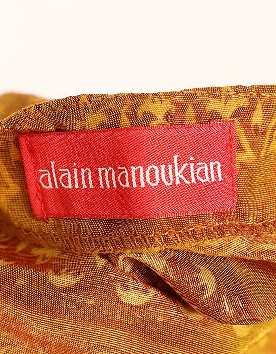 alain manoukian Satin Pattern Wrap Skirt 상품이미지8