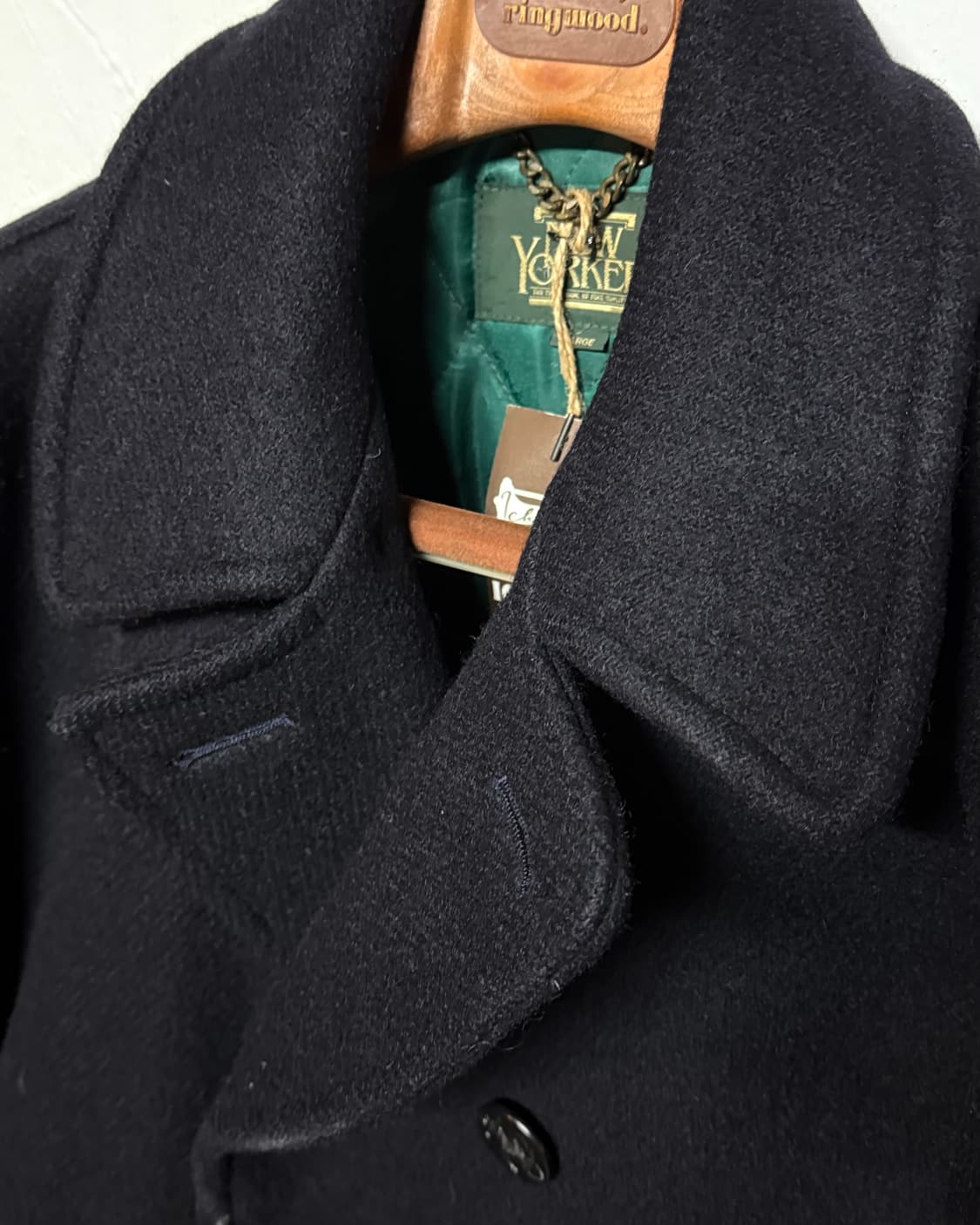 뉴요커 멜튼 울 피코트 L 상품이미지2