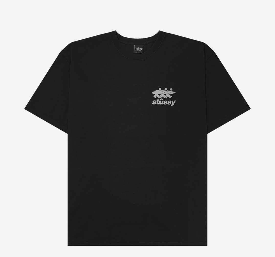 스투시 서프워크 피그먼트 다이드 반팔 티셔츠 블랙 XXL 2XL 상품이미지2