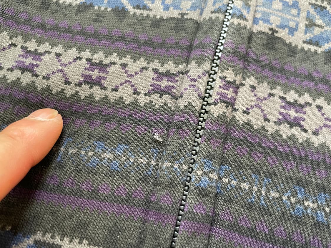 유니클로 재팬 노르딕 패턴 후드집업 상품이미지3