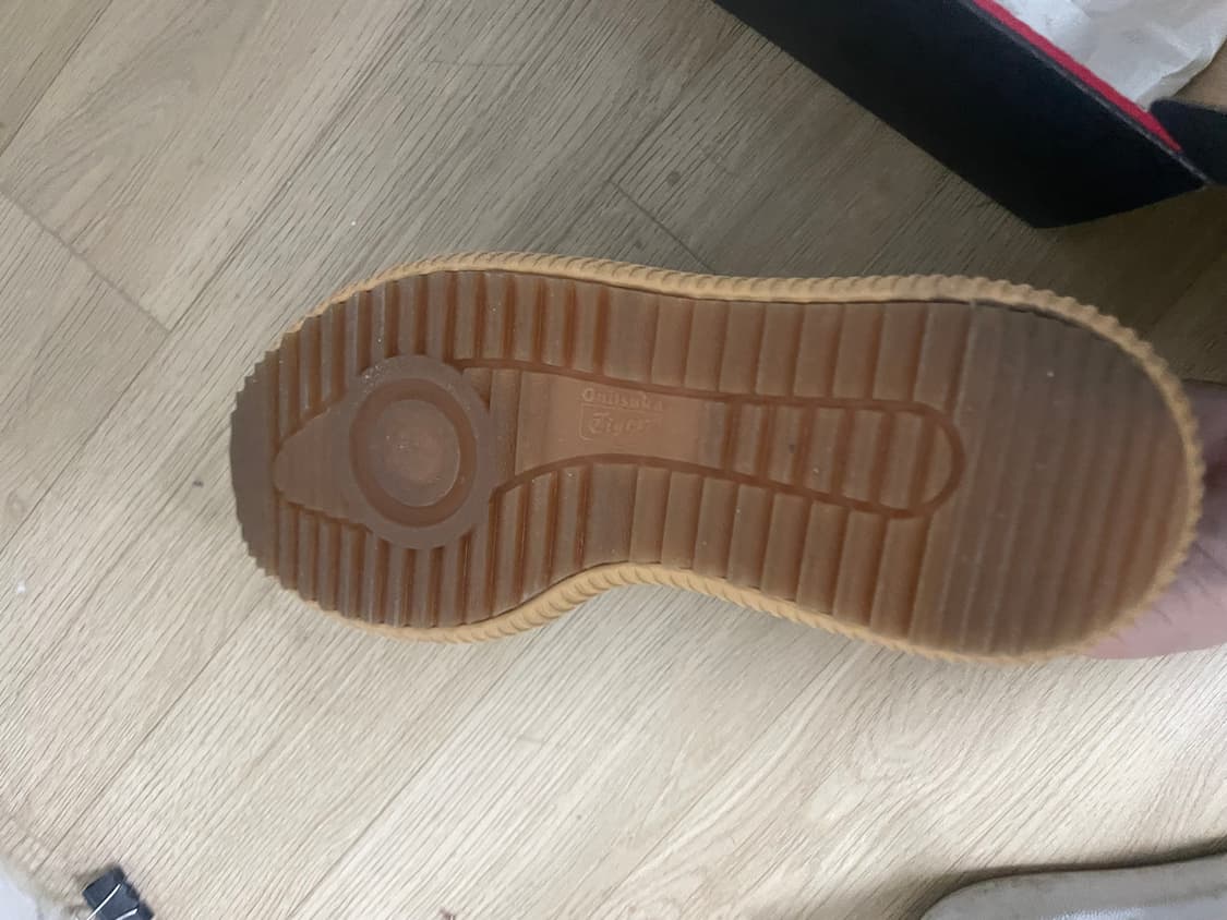 오니츠카타이거 멜리시티 화이트/라이켄그린 240 상품이미지5