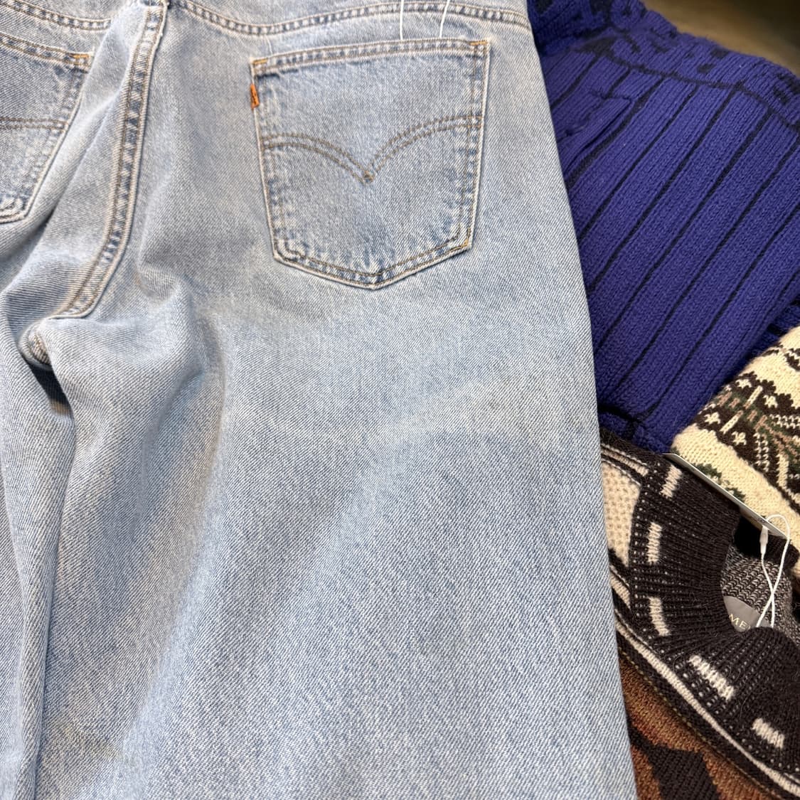 90S 리바이스 USA 오렌지탭 505 38인치 상품이미지3