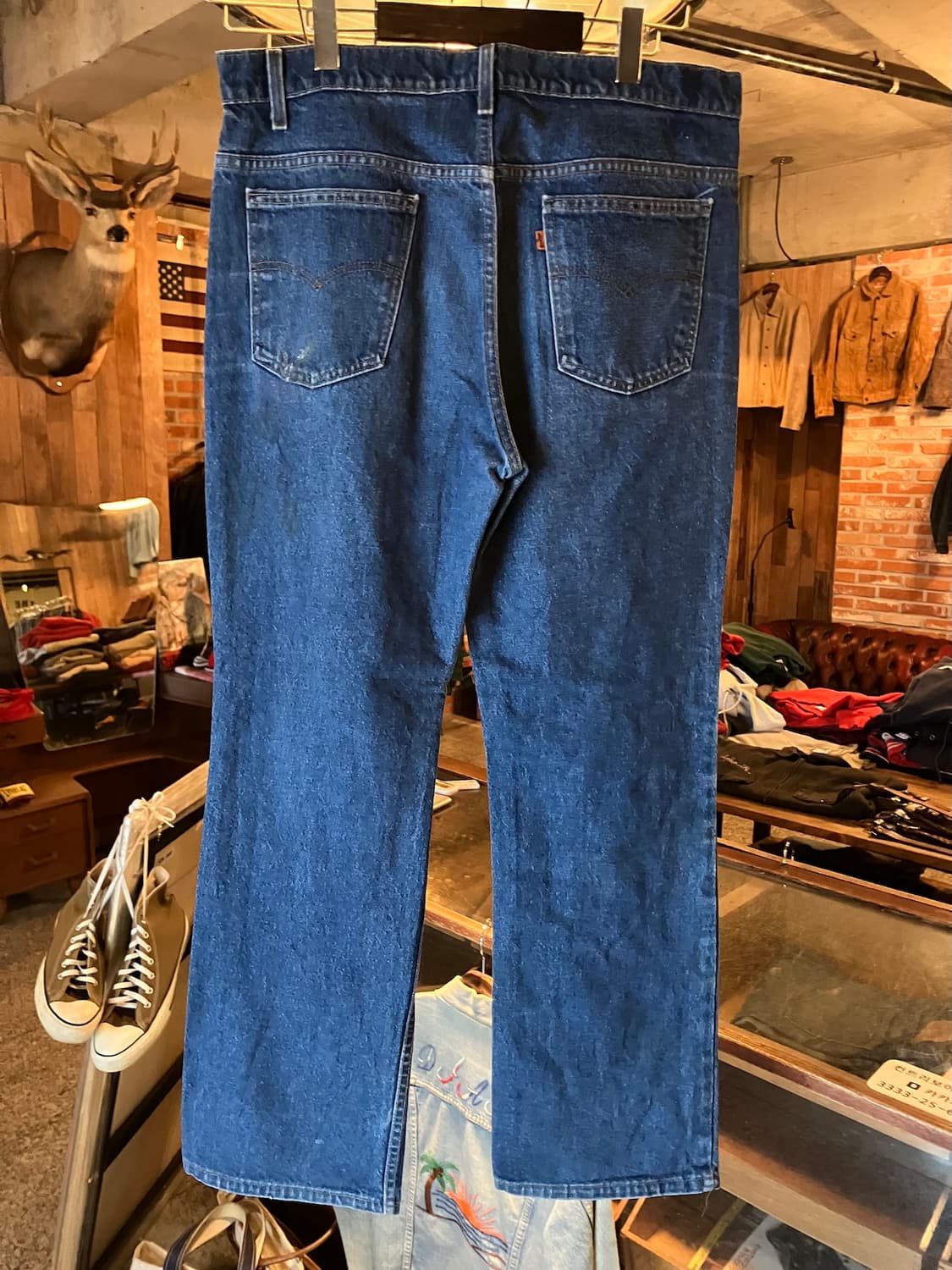 90s USA Levis 517 Boot Cut Denim Pants 상품이미지5
