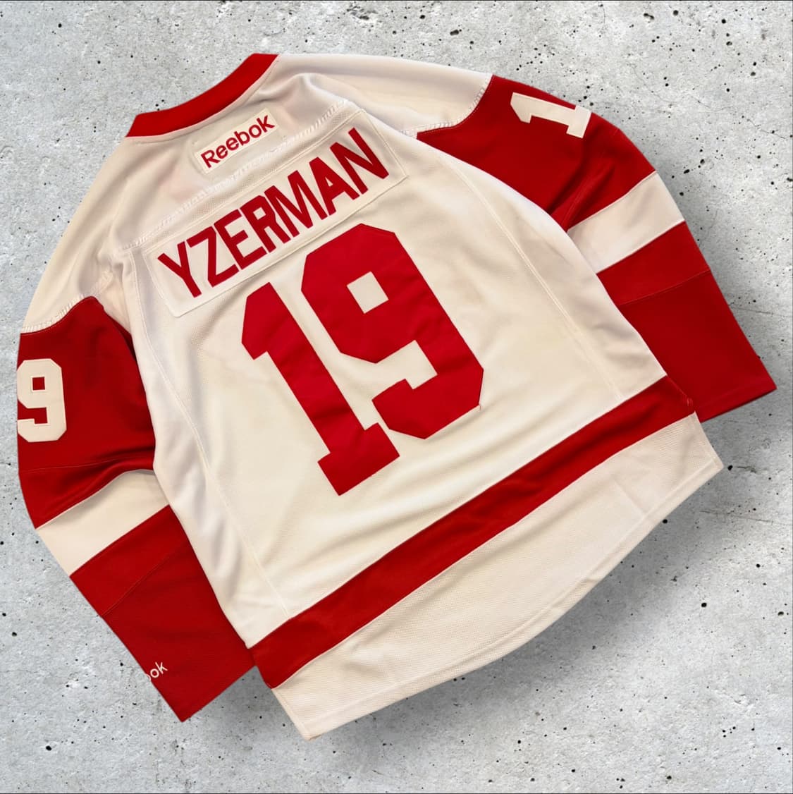 [L] 리복 디트로이트 레드윙스 NHL 저지 반팔 C711 상품이미지2