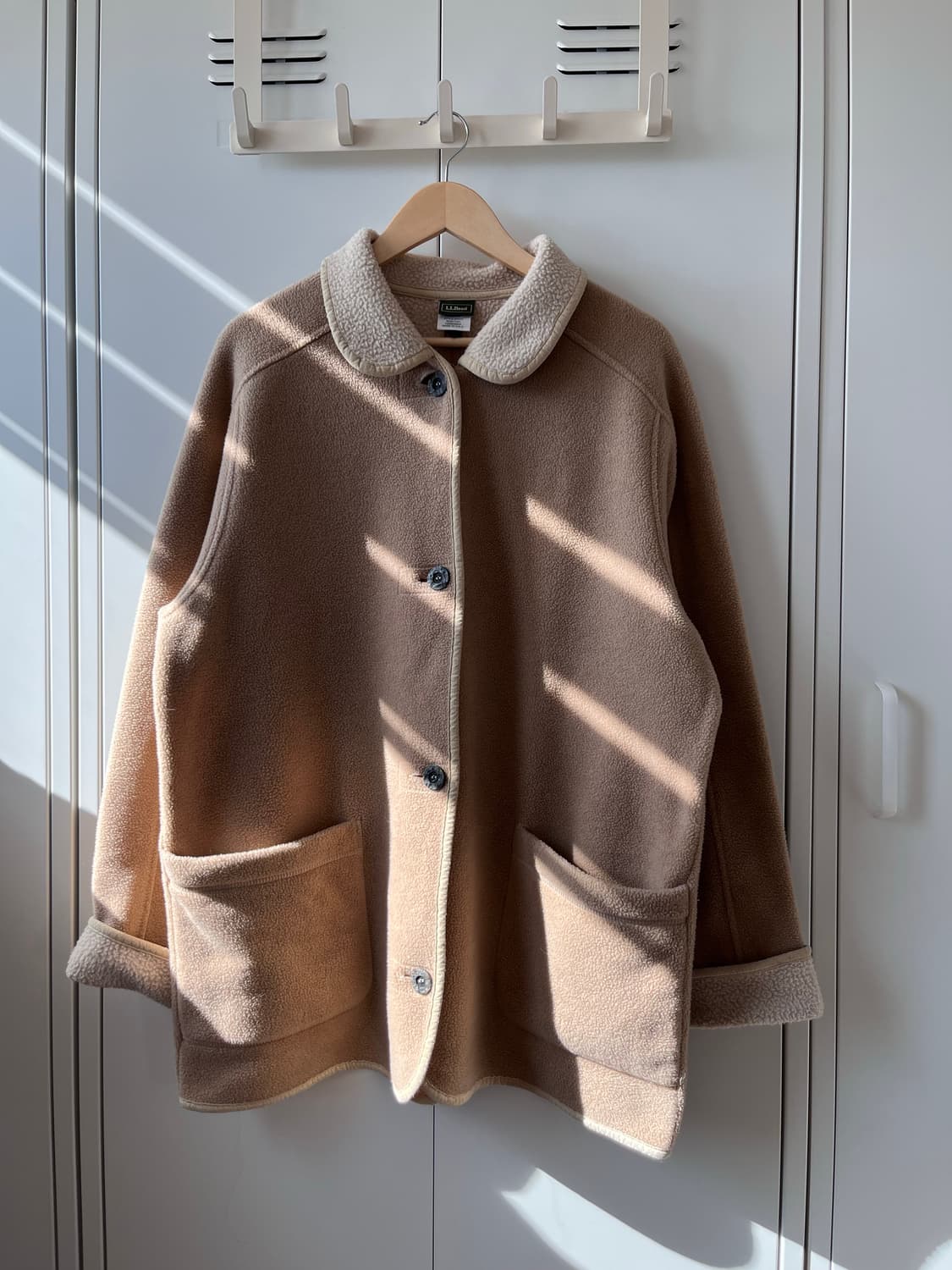 L.L.Bean 엘엘빈 후리스 배색 코트 상품이미지4