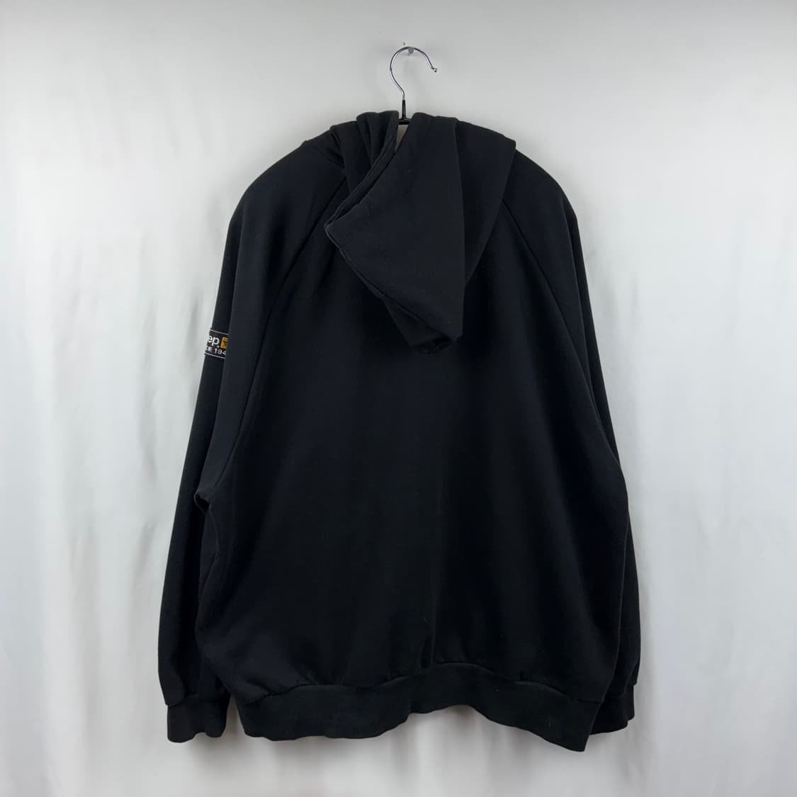 (2XL) JEEP 자수로고 후드집업 블랙 상품이미지6