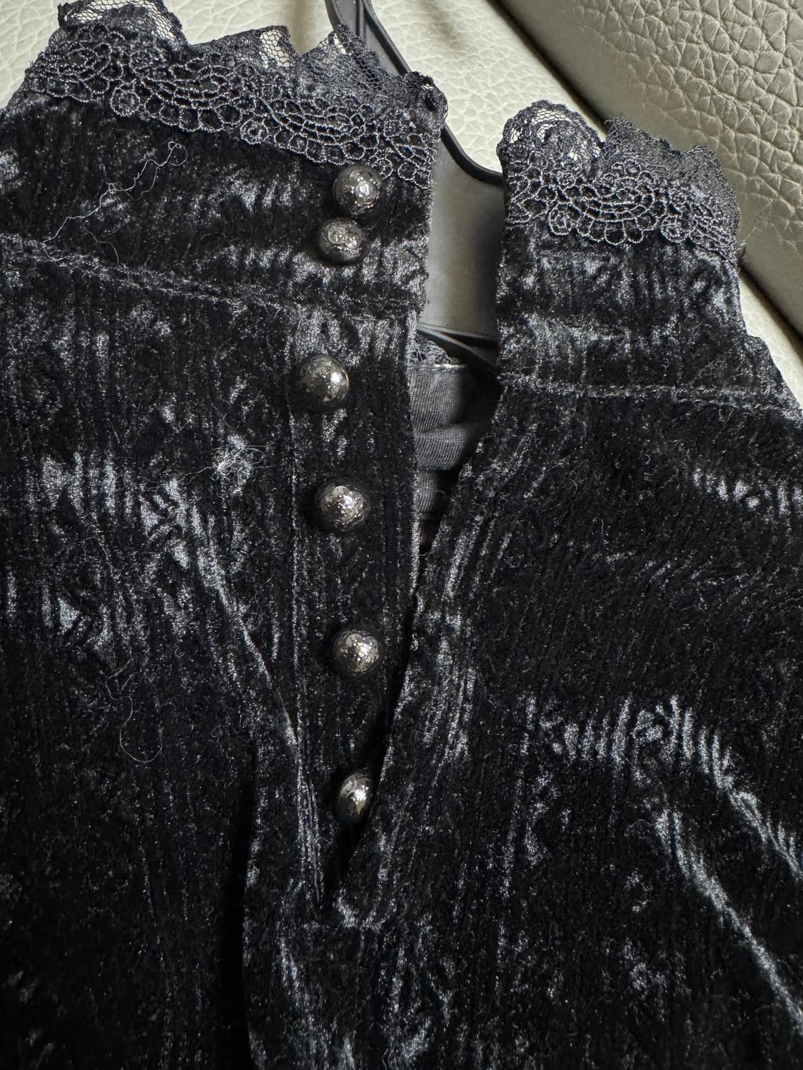 PUNK RAVE 고딕풍 고스로리 블라우스 상품이미지4