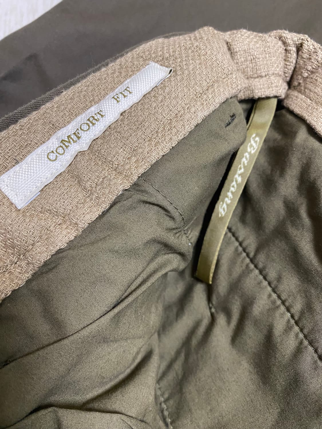 [30] 바스통 603 치노팬츠 올리브(필드드랩) (기장 수선) 상품이미지4