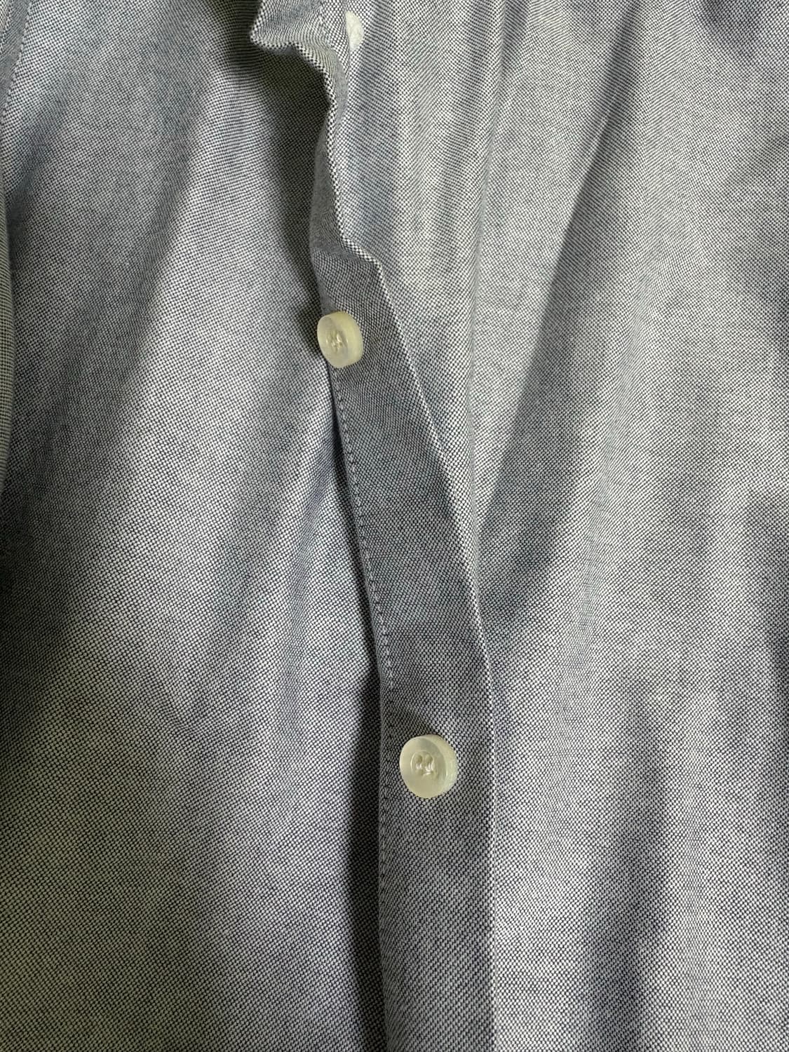 헤리티지플로스 논워시드 옥스포드 스포츠 셔츠 L 상품이미지4