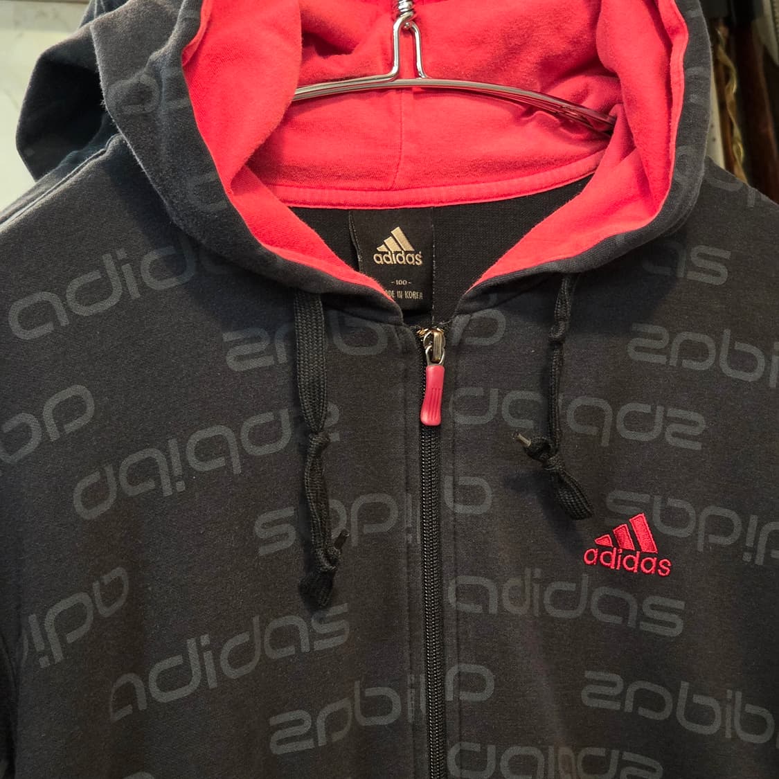 아디다스 올드스쿨 반팔 후드 상품이미지2