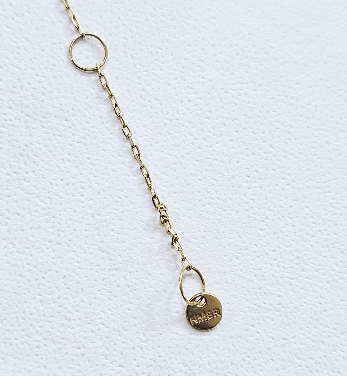 넘버링 10k 이니셜 골드 목걸이 [정품/택포함] 상품이미지3