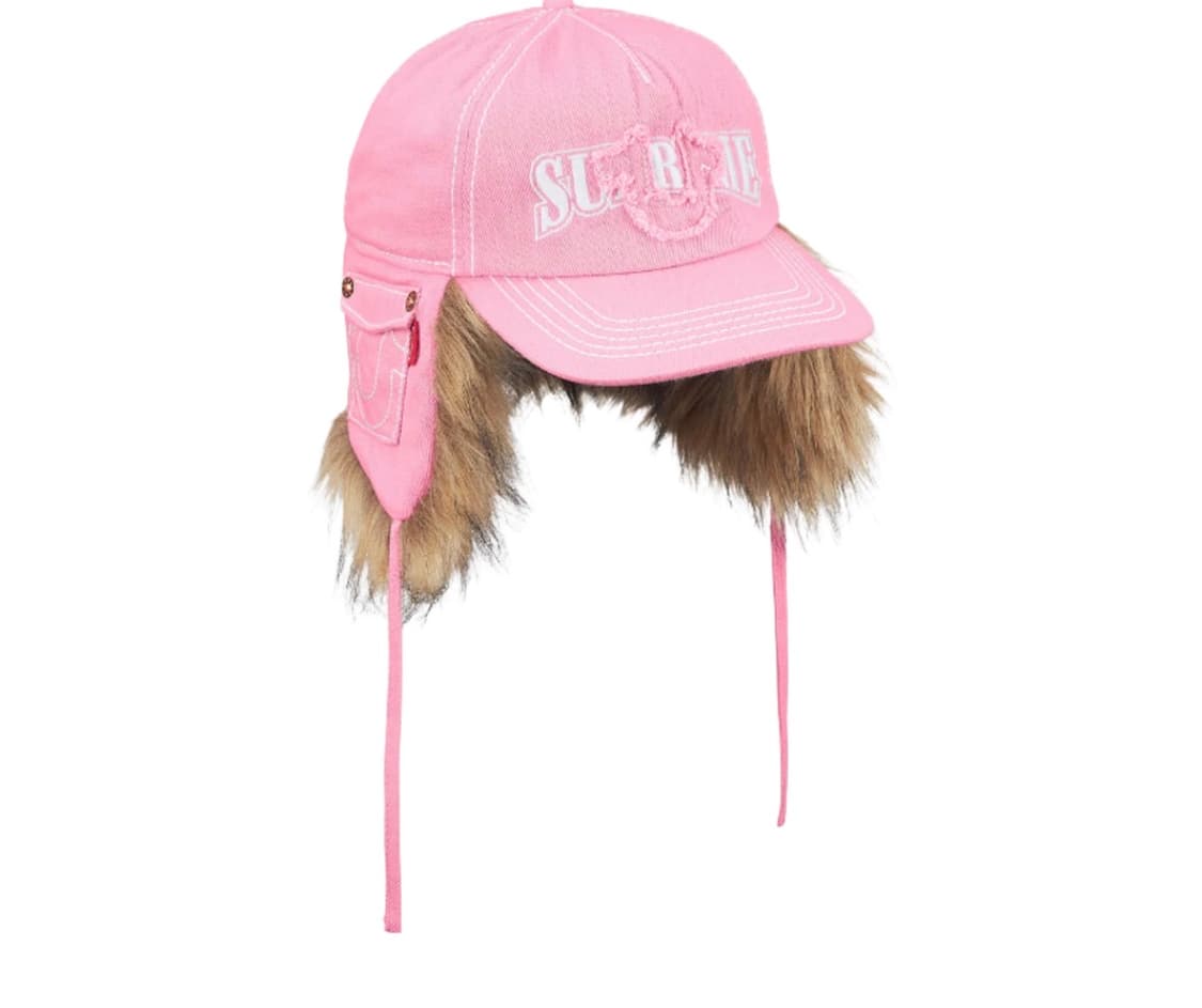 슈프림 트루릴리전 이어플랩 볼캡 핑크 L/XL 상품이미지1