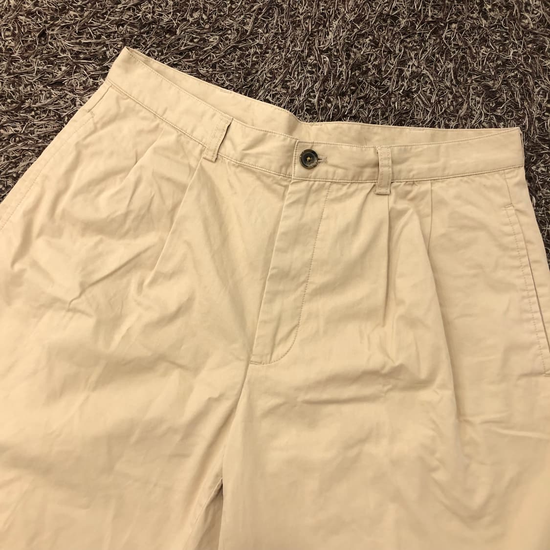 34 브룩스 브라더스 베이지 면 코튼 반바지 상품이미지2