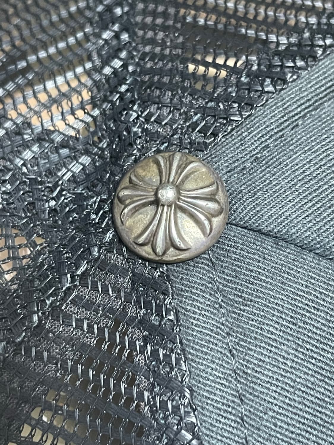 크롬하츠 블랙 패치 메쉬캡 상품이미지3