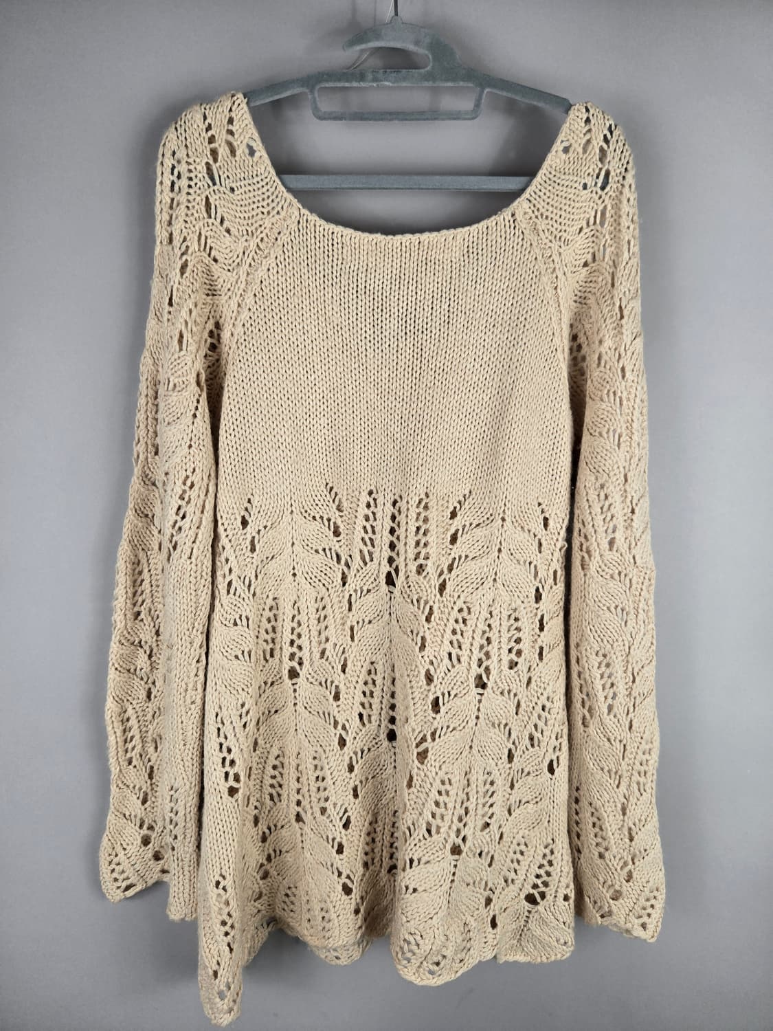 [무료배송]제인&데이지 F 여성 보헤미안 그물 하프 니트 상품이미지6