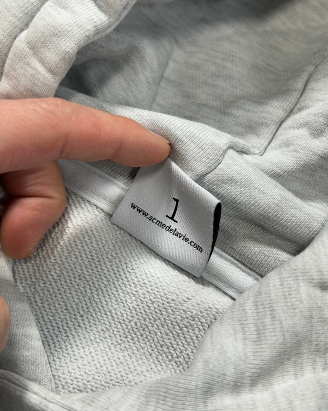 ADLV 빈티지 데미지 코튼 후드티 상품이미지8