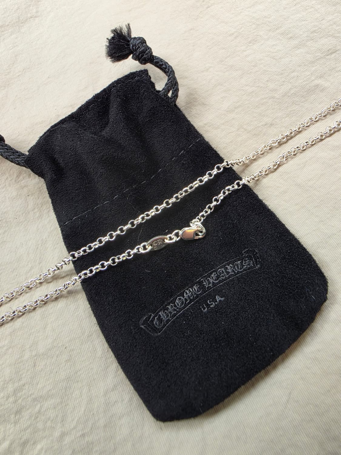 크롬하츠 롤체인 20인치 새상품 상품이미지1