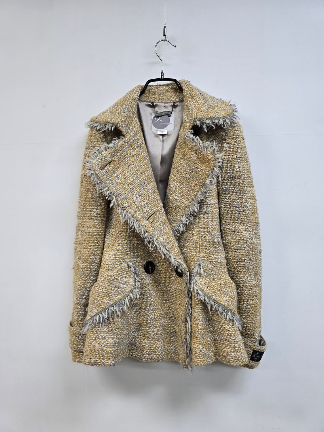 오브제 도톰 울 트위드 자켓 상품이미지1