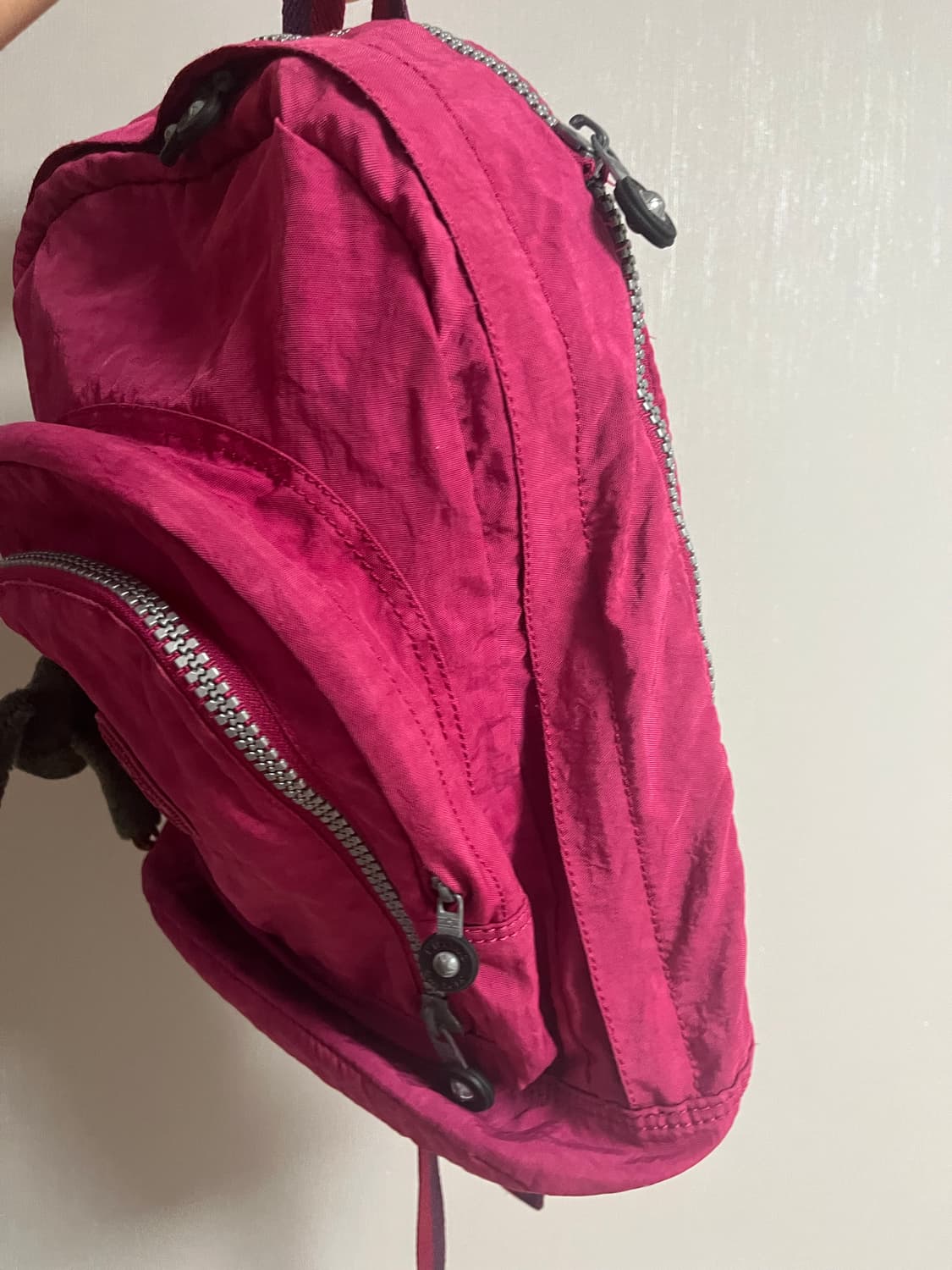 핫핑크 키플링(kipling) 백팩🦍 상품이미지2