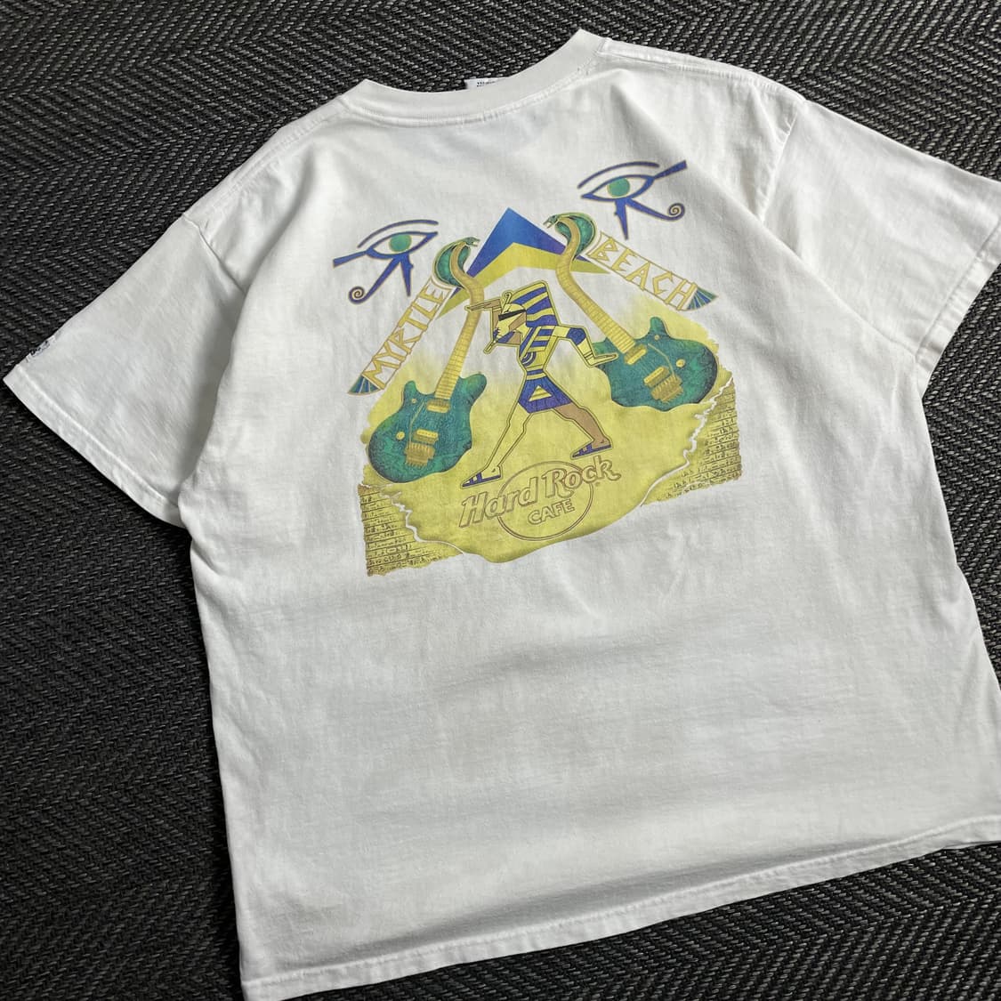 90s 빈티지 하드록 카페 마틀 비치 티셔츠y 3891 상품이미지1