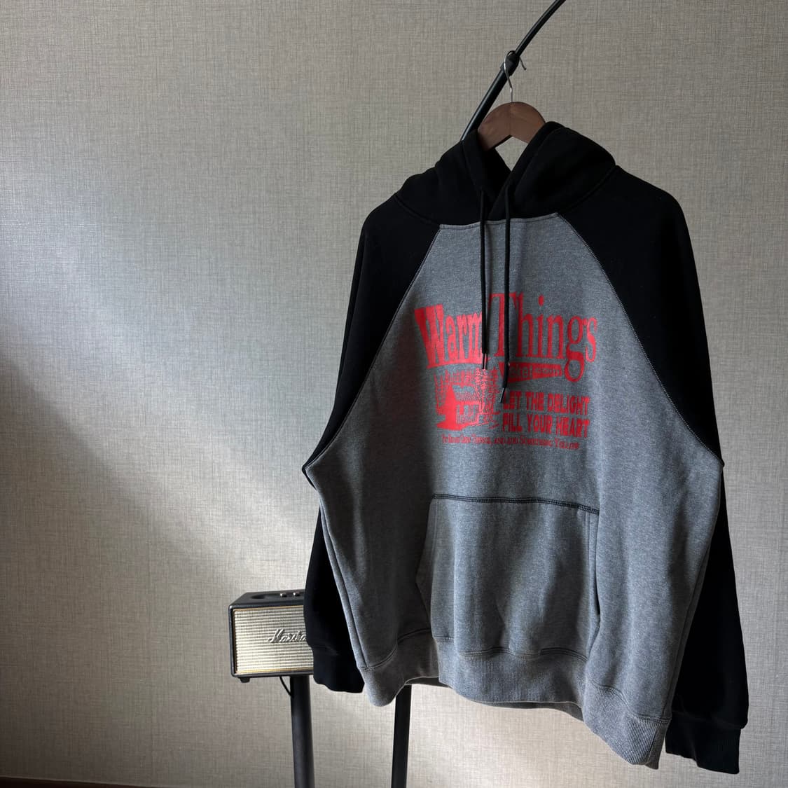 Teket 테켓 Warm Things 배색 후드티 상품이미지5