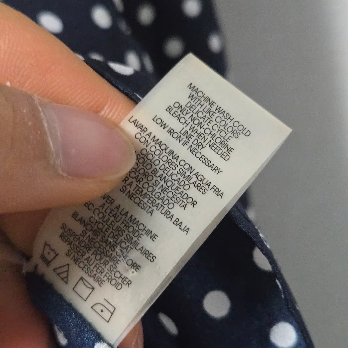 캘빈클라인 도트 블라우스 / 여성 블라우스/ 여자 블라우스  상품이미지5