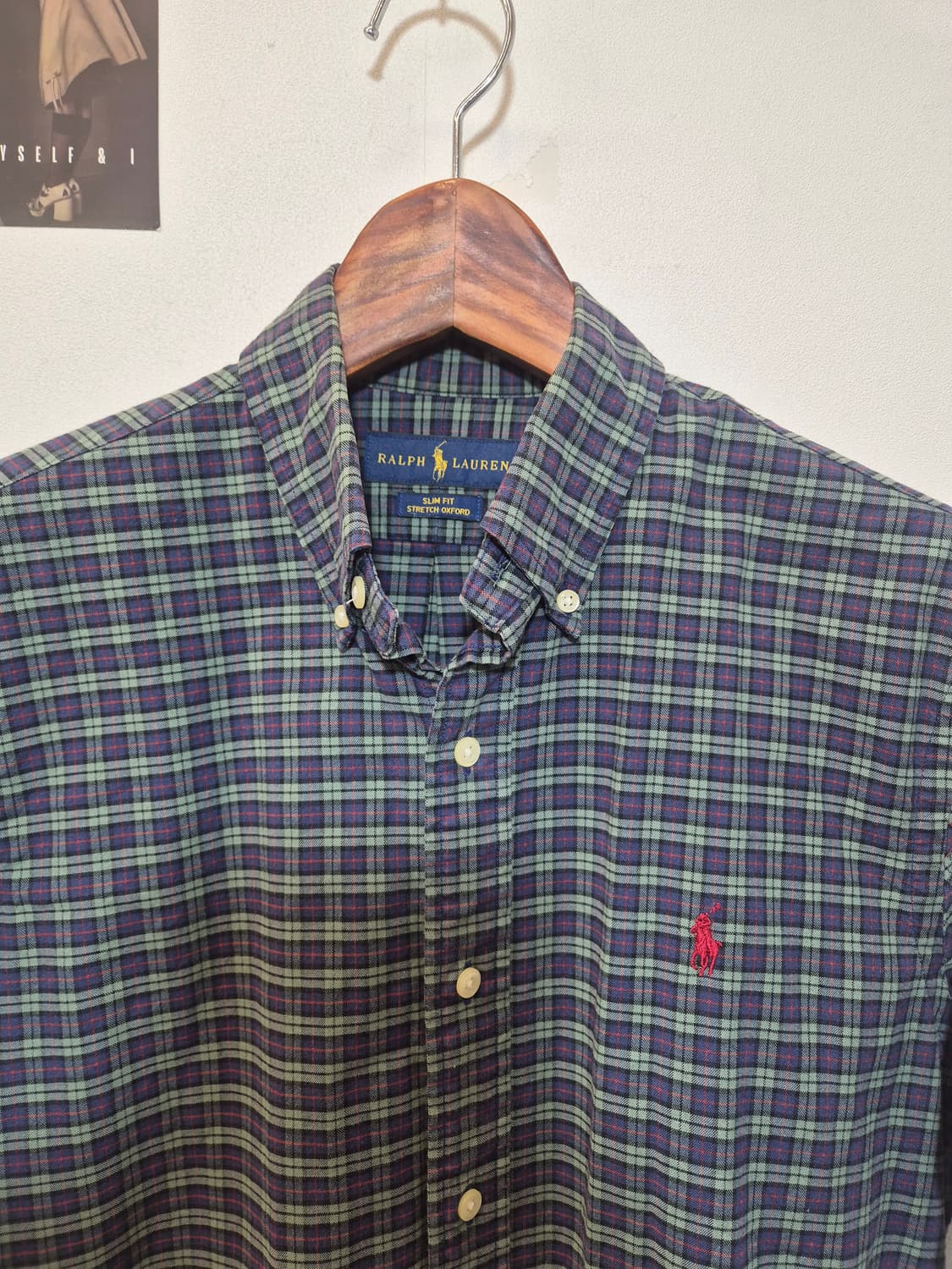 랄프로렌의 매력적인 체크 패턴 셔츠  M
사이즈  상품이미지2