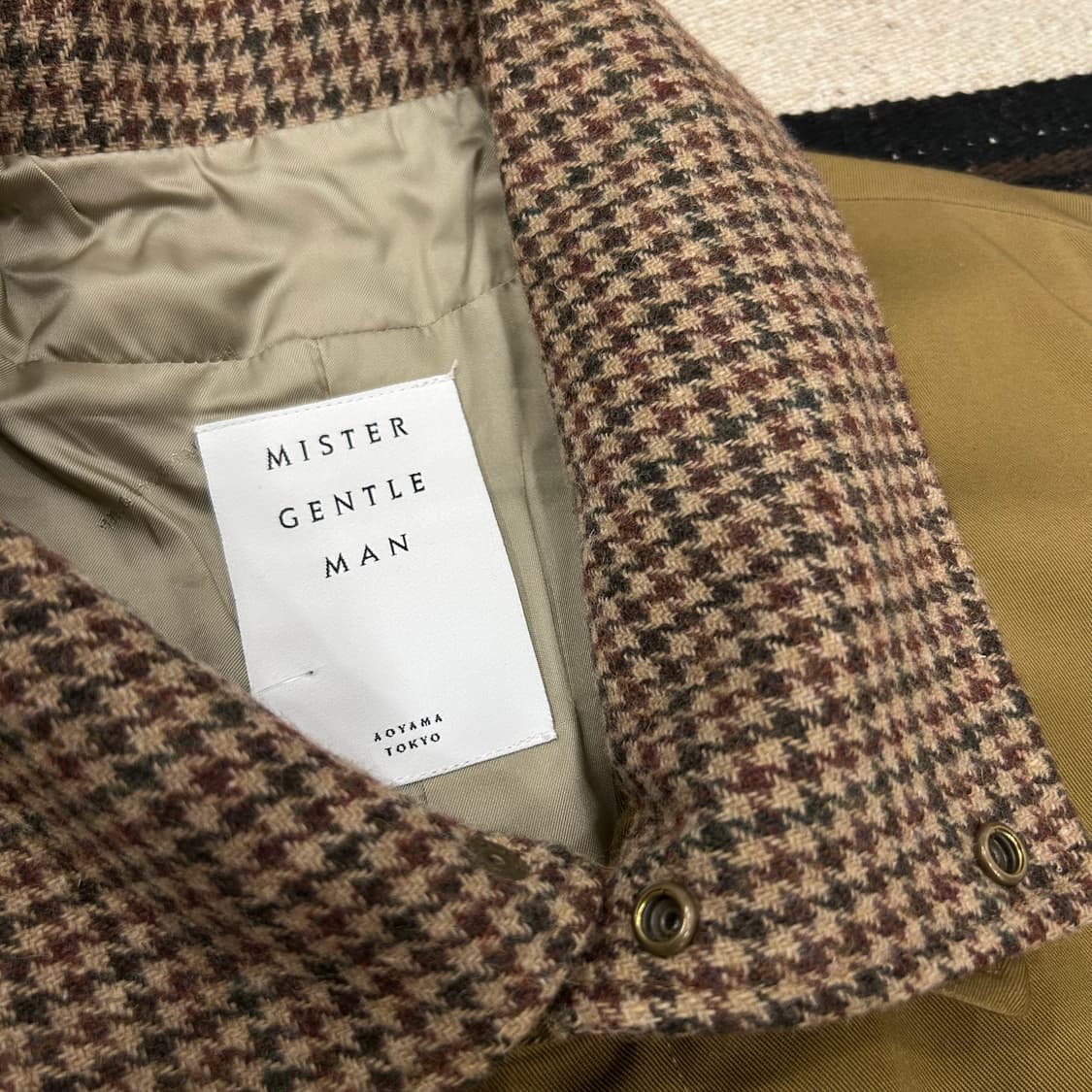 미스터젠틀맨  더블 카라 코트 상품이미지4