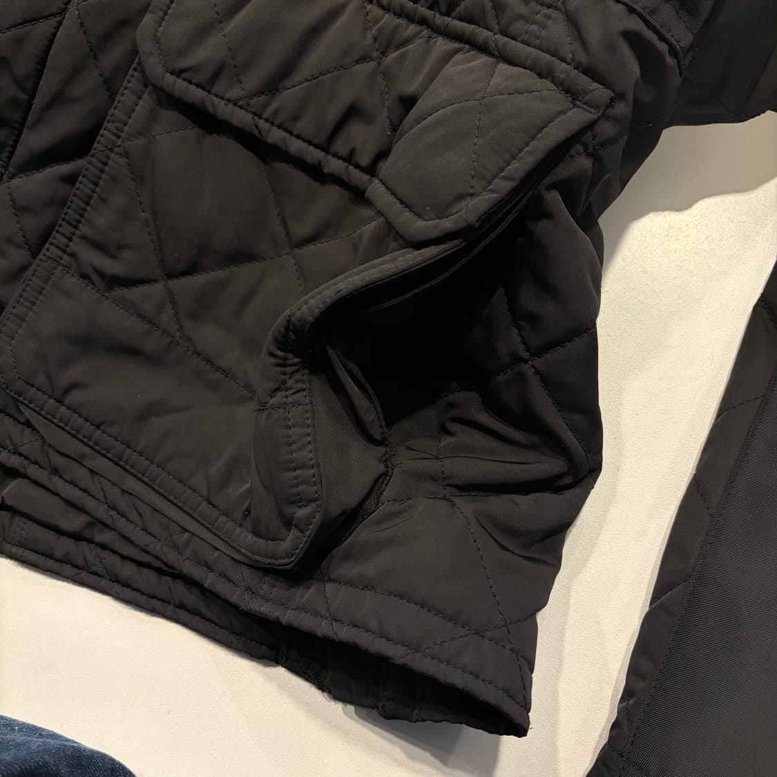 [S] 폴로랄프로렌 블랙 퀼팅 포켓 버튼 자켓 D490 상품이미지7