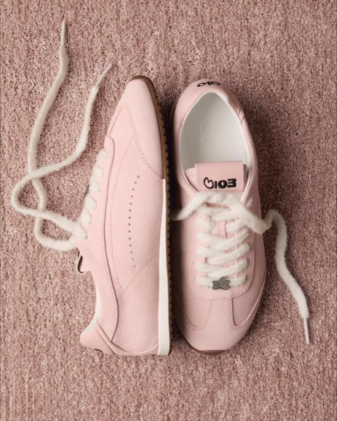 (w7) alo 지수 선셋 스니커즈 한정판 핑크 상품이미지2