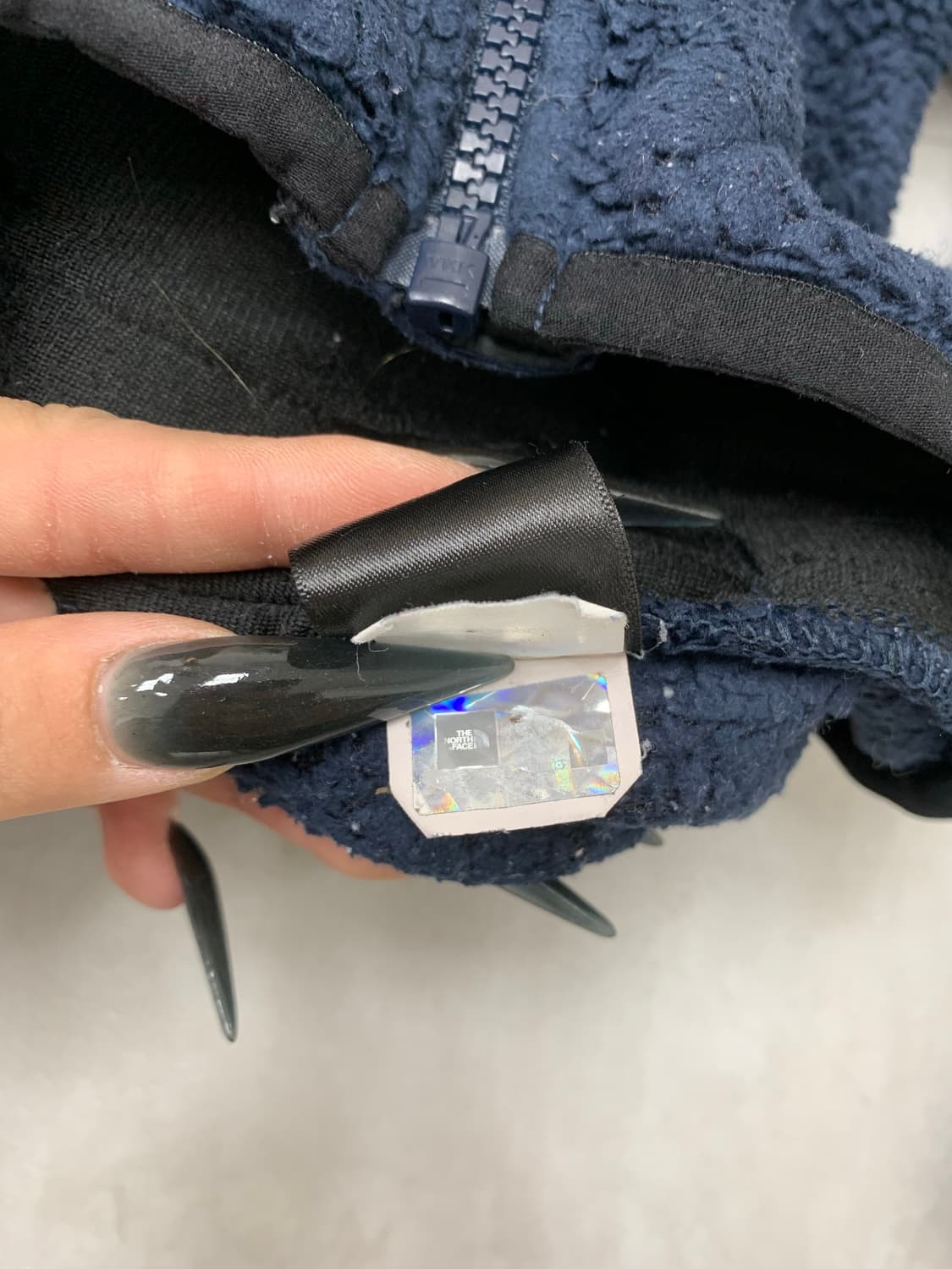 노스페이스 네이비 폴리스 집업 #250 상품이미지7