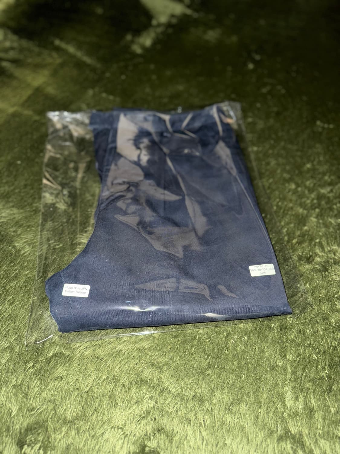 Hugo boss 휴고보스 재팬 빈티지 워싱 코튼 트라우저 네이비 상품이미지10