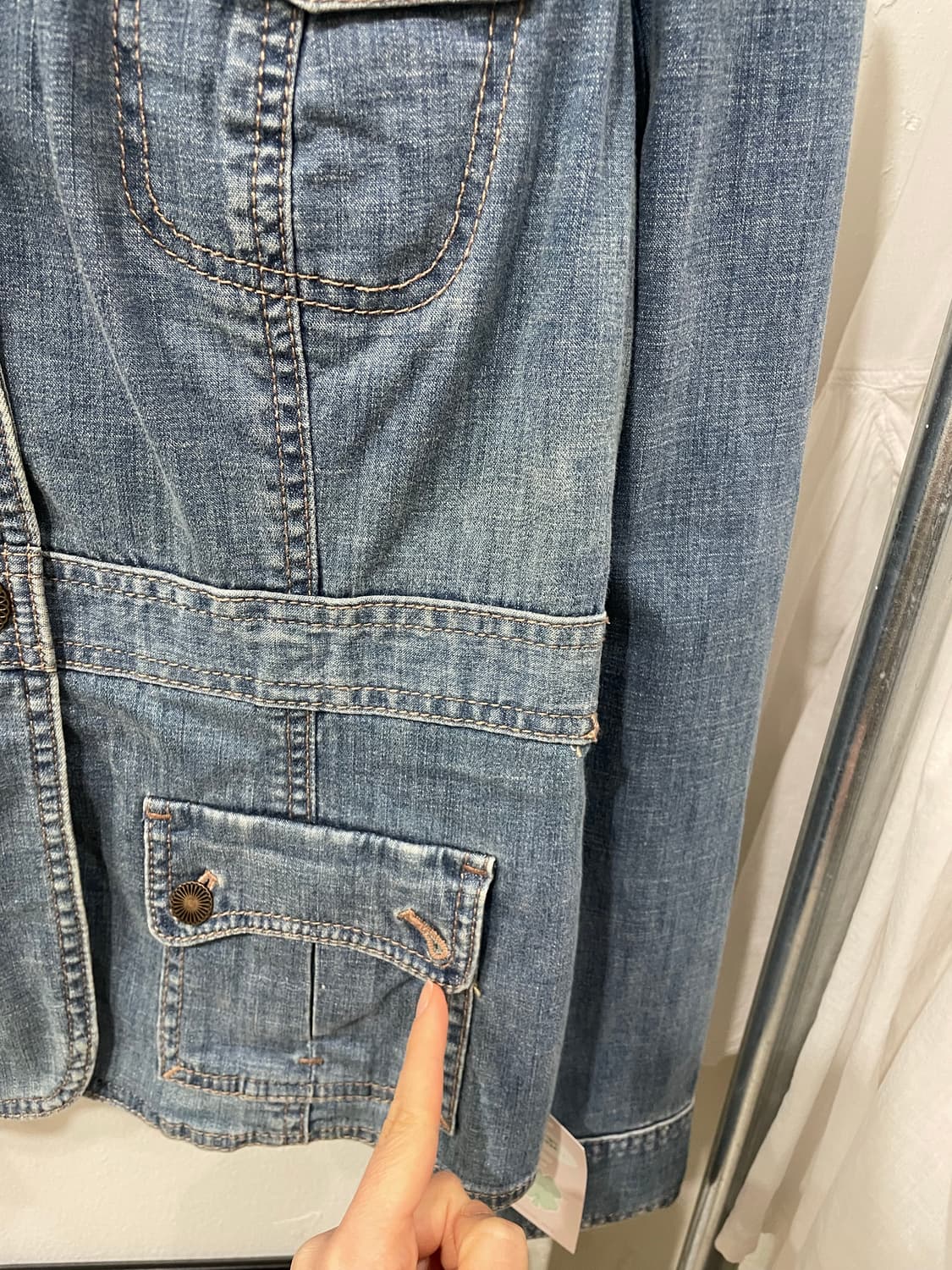 hippie mori denim jackt) 상품이미지8