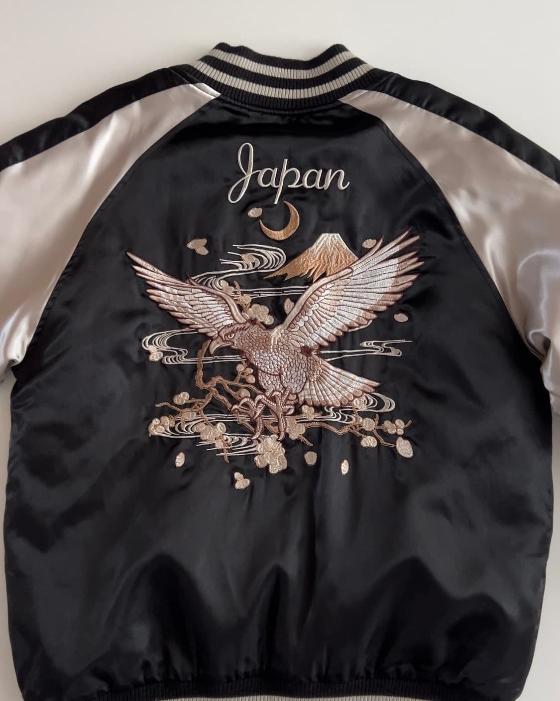 오리지널 일본 자수 스카잔 자켓 LL 상품이미지4