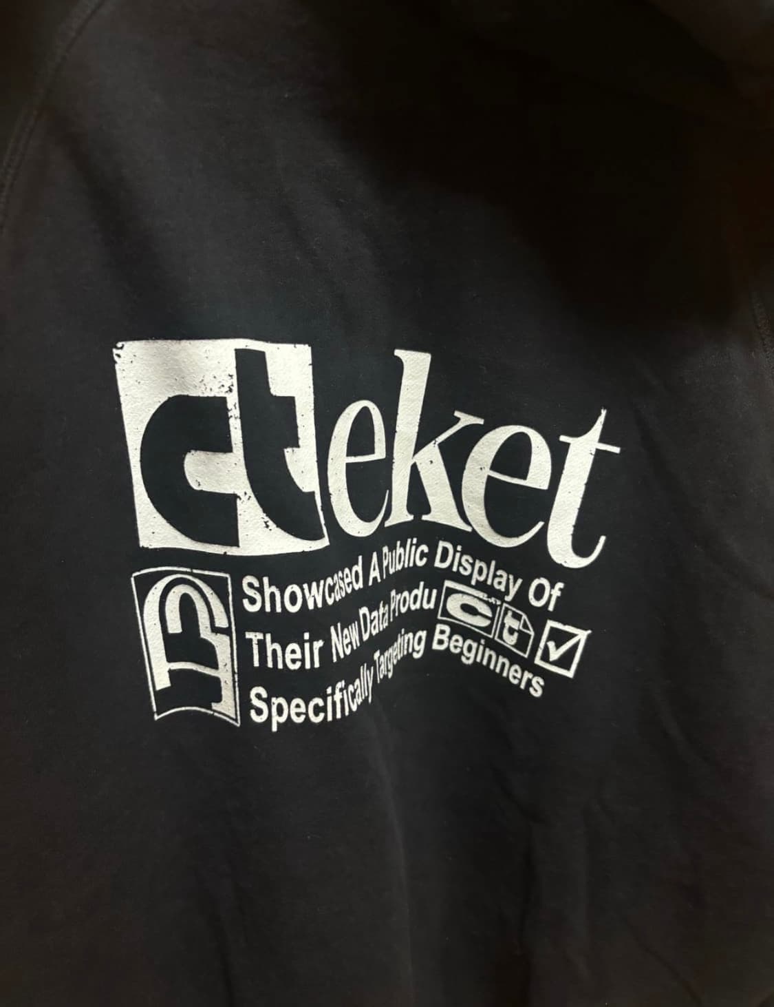 테켓 후드집업 블랙 L 상품이미지3