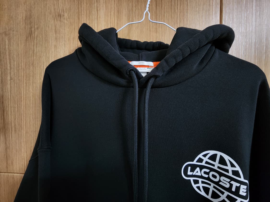 (XL)라코스테 공용 루즈핏 후드티 상품이미지2
