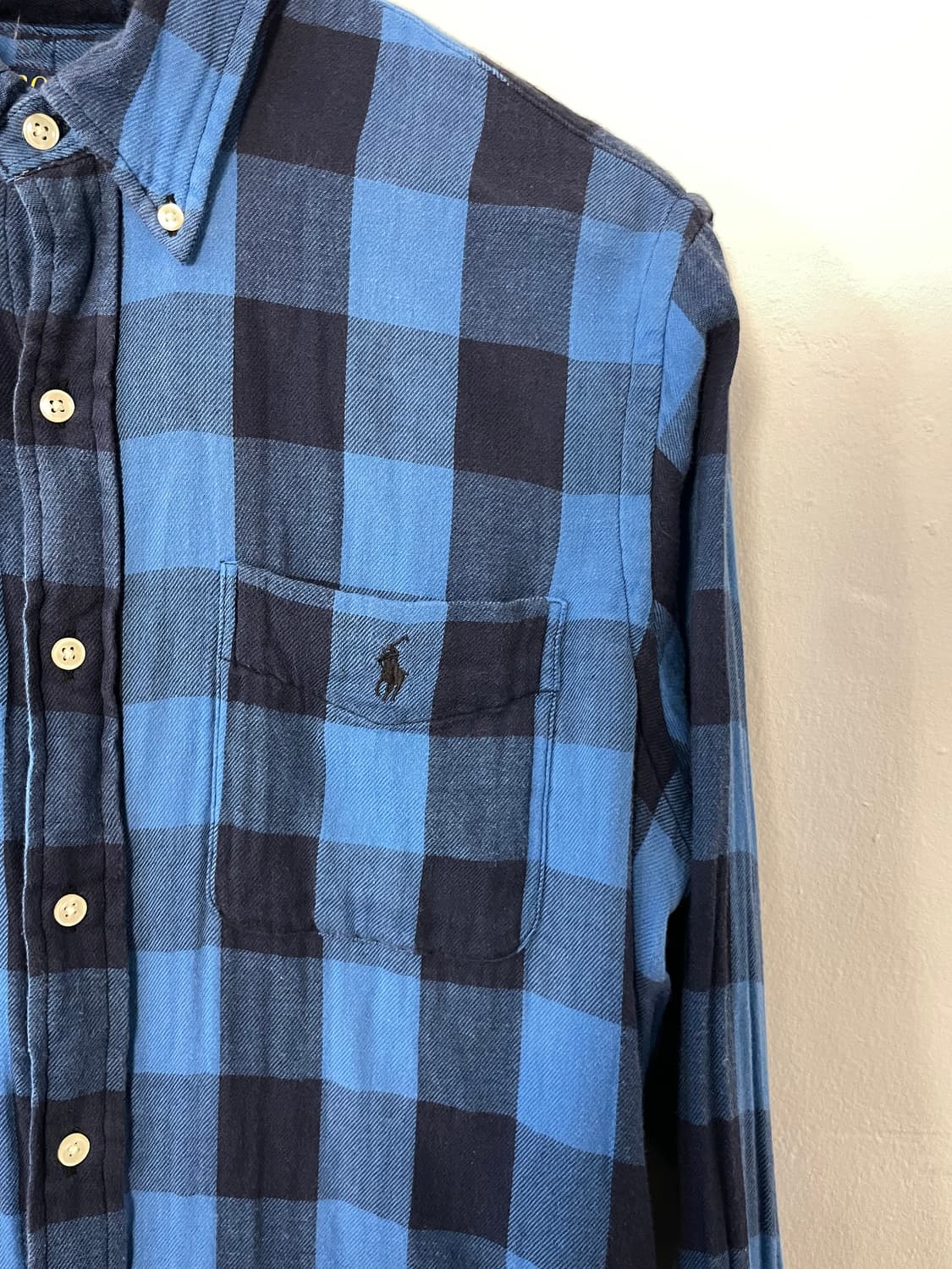 폴로 버튼다운 체크 셔츠  상품이미지4