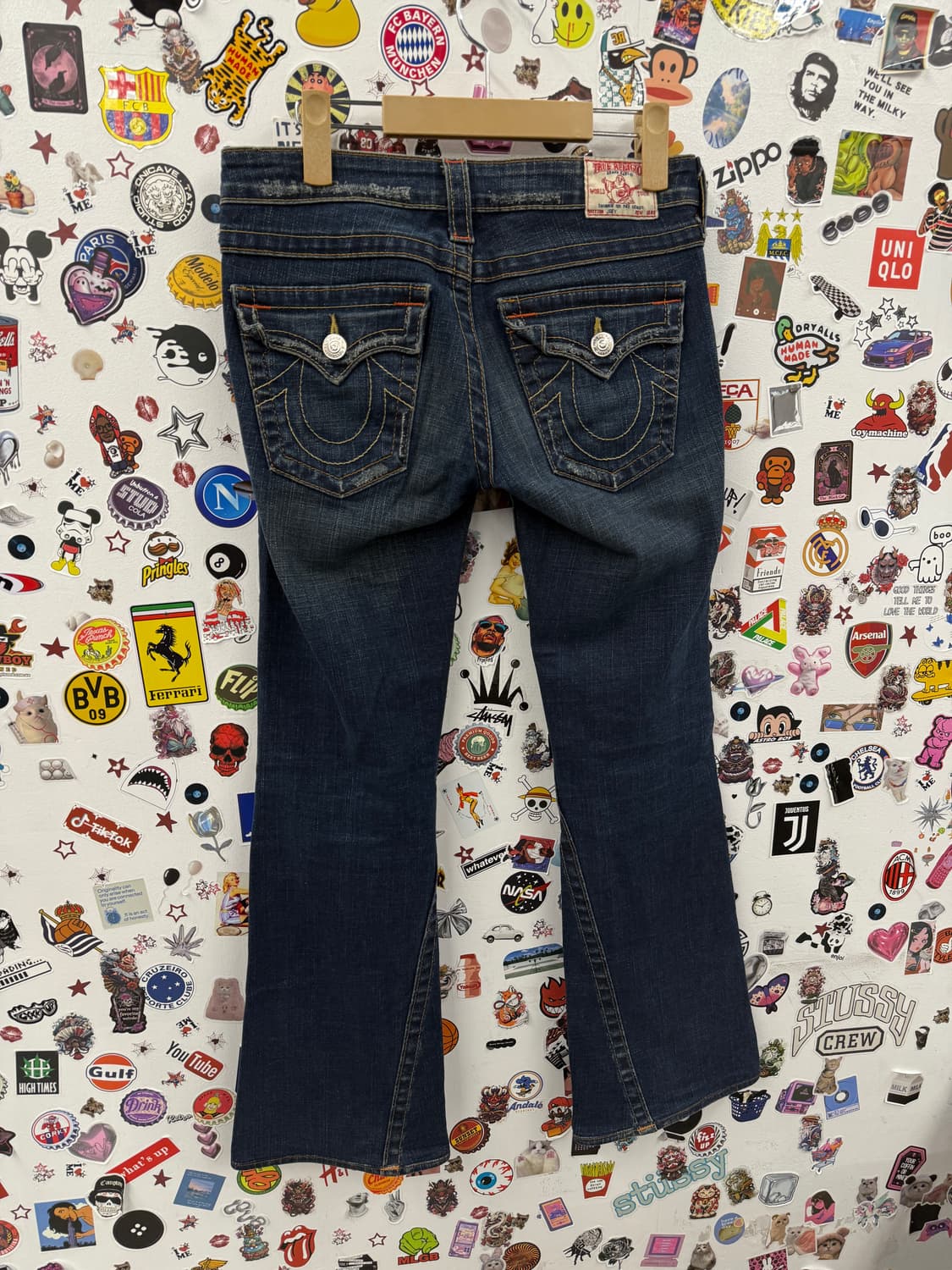 트루릴리젼 y2k 부츠컷 데님팬츠 27 사이즈 상품이미지2