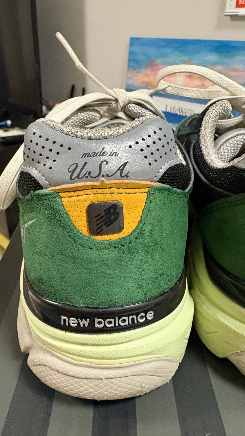 뉴발란스990 USA 블랙그린 280 상품이미지8