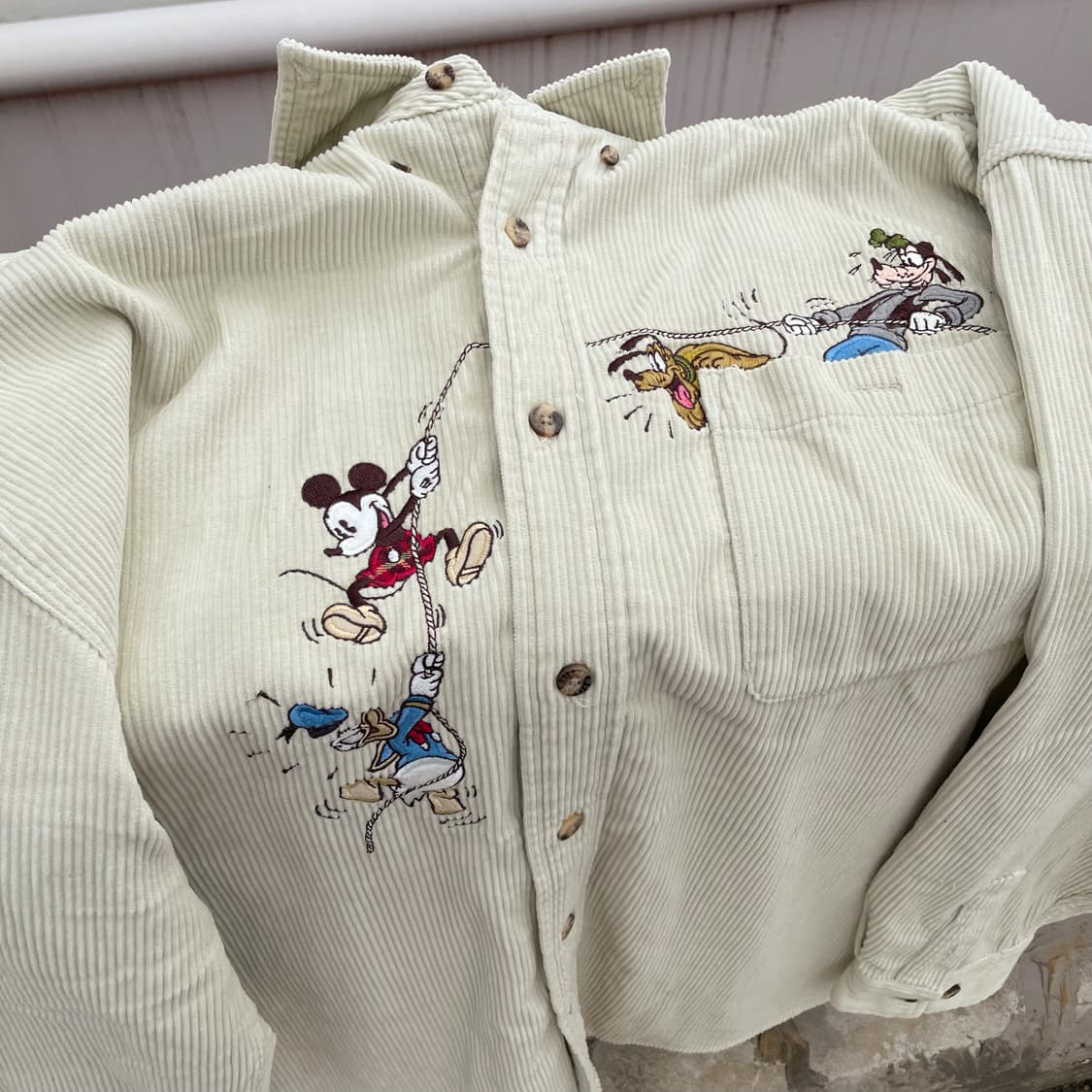 DISNEY 코듀로이 셔츠 상품이미지1