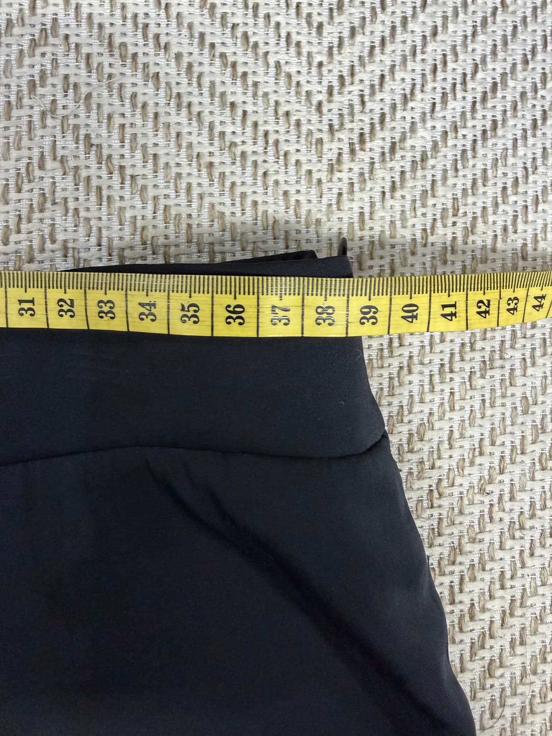 정품) 래트바이티 한섬 블랙 와이드 팬츠 70(30) 상품이미지9