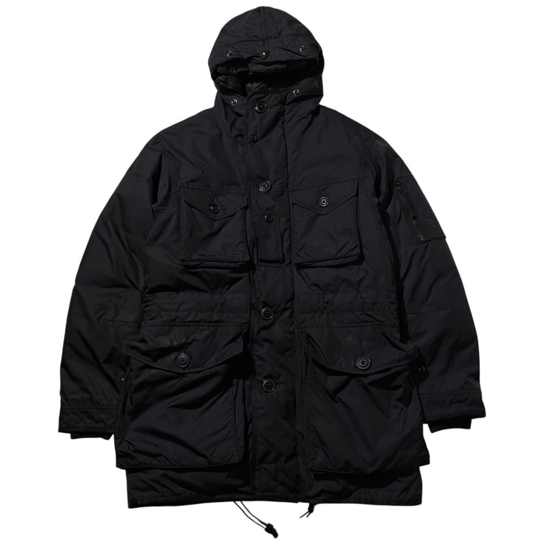 폴로 랄프로렌 캐나다군 IECS 덕다운 패딩 파카 블랙 상품이미지2
